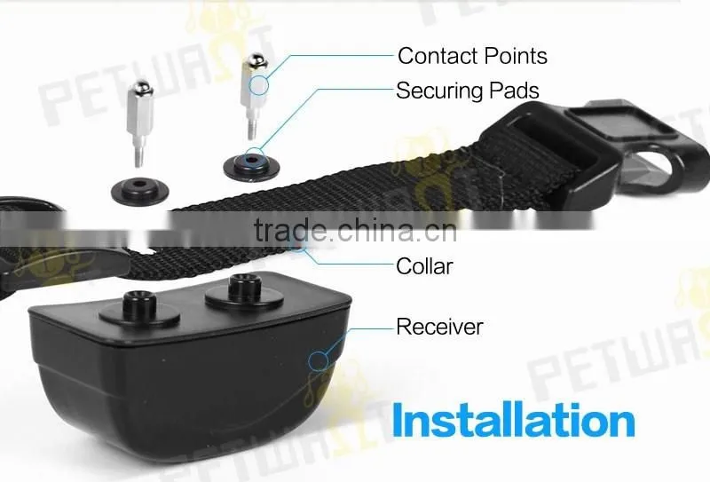 new style pet training products unique dog training collar waterproof