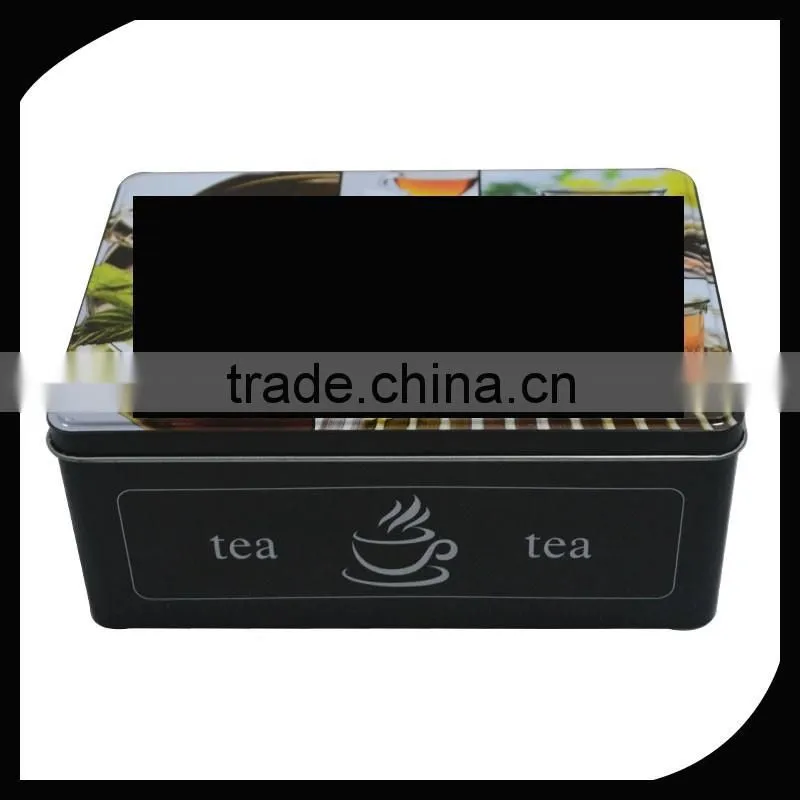 hot sale rectangular tin box/Food safe empty rectangular metal tin box/Good Quality Antique Rectangular Metal Tin Boxes