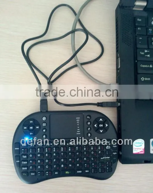 Thai and English Letters USB Silicon Keyboard with Mouse and Touchpad Combo