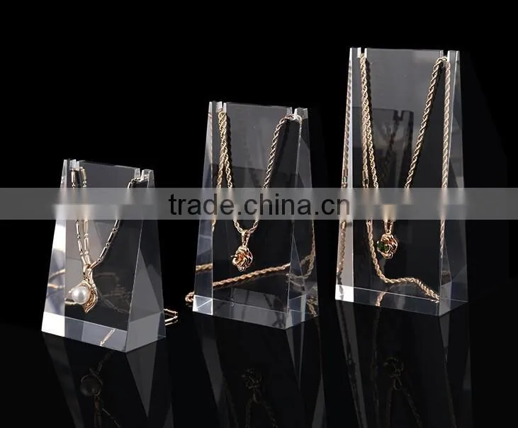 hot sale acrylic jewellery display blocks