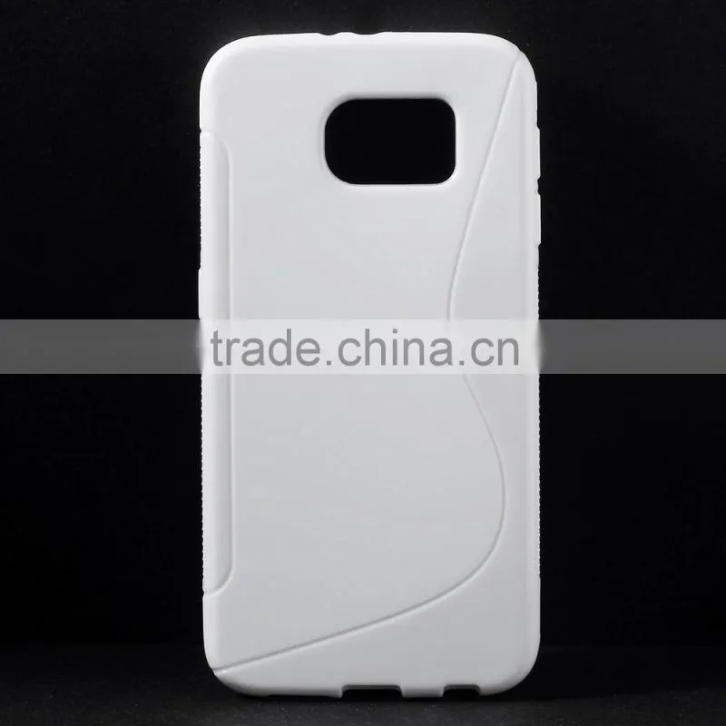 HOT ! ! ! New S Pattern ultra thin case for samsung galaxy s6 edge, tpu skin case for samsung galaxy s6 edge