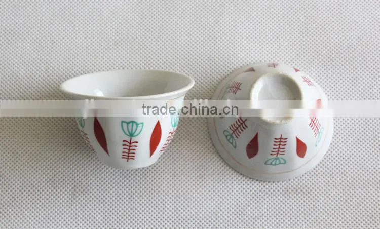 Wholesale cheap custom ceramic kawa cup