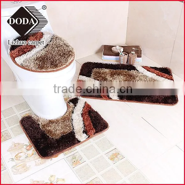 Luxury brand polyester shaggy amaz carpet 3d floor long pile