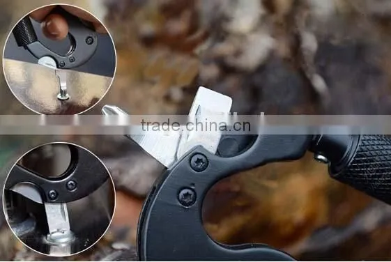 2015 the newest design and the most popular multi- funtion aluminum carabinner with many colors