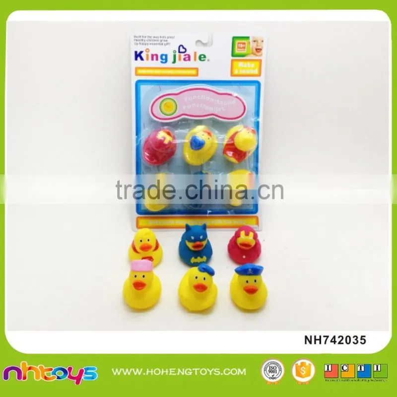 cheap rubber bath duck colorful ducks