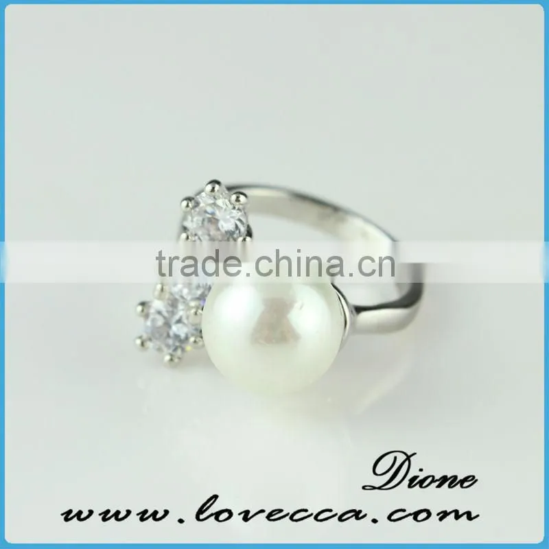 2015 fashion jewelry ring!latest weddingring design !micro pave diamond setting ring-women round zircon ring