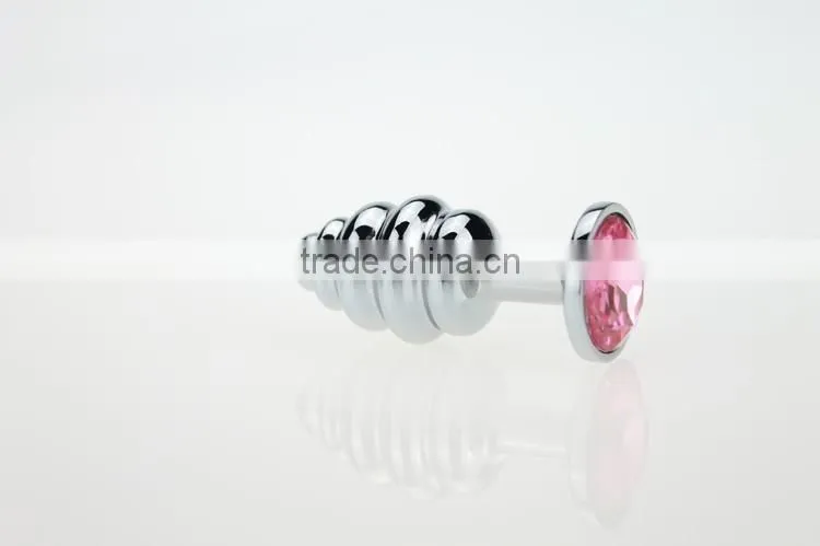 CT 54g Adult Thread Backyard Threaded Whorl Mini Anal Plug Sexy Spice XXX