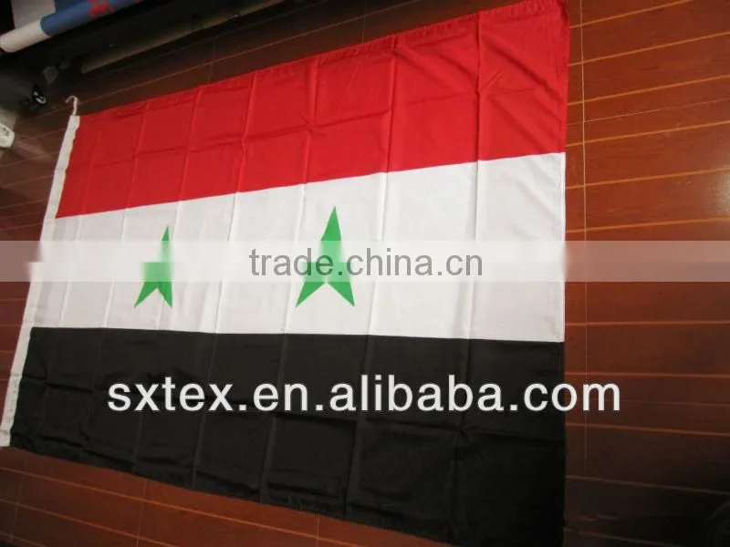 2015 Top quality For home-use Printing black yellow red flag