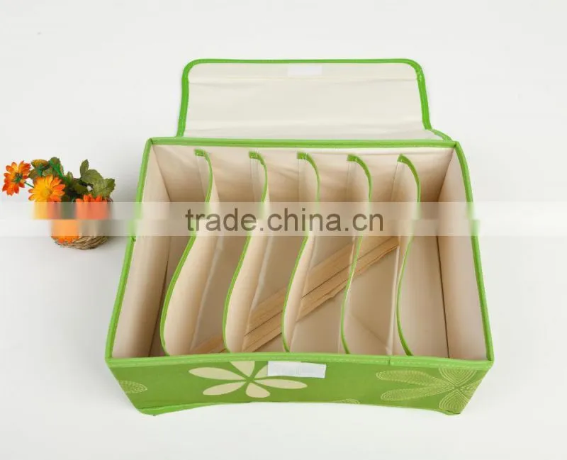 (JMLSNH006) Fashion Colourful Underwear Storage Boxes foldable fabric storage box