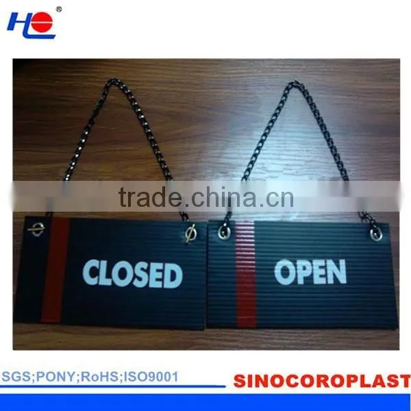 PP Coroflute Sign Sheet Law Sign Advertising Sheet