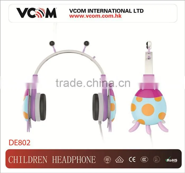 VCOM Professional Children Headphone in Earphone & Headphone Princess Style