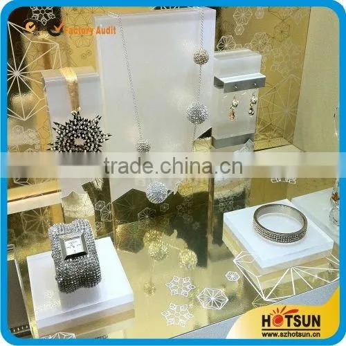 Acrylic Jewelry Makeup mobile jewelry display case