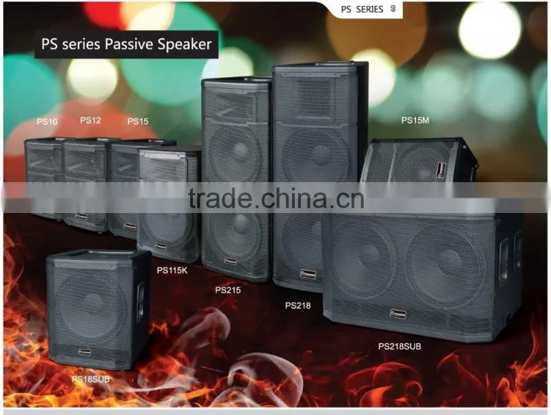 PS series powavesound passive and active powered speaker