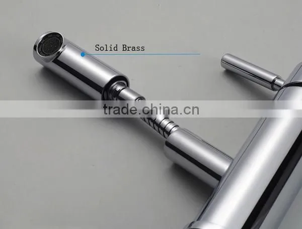 pull down basin faucet, concealed stainless steel hose, bathroom faucet different design