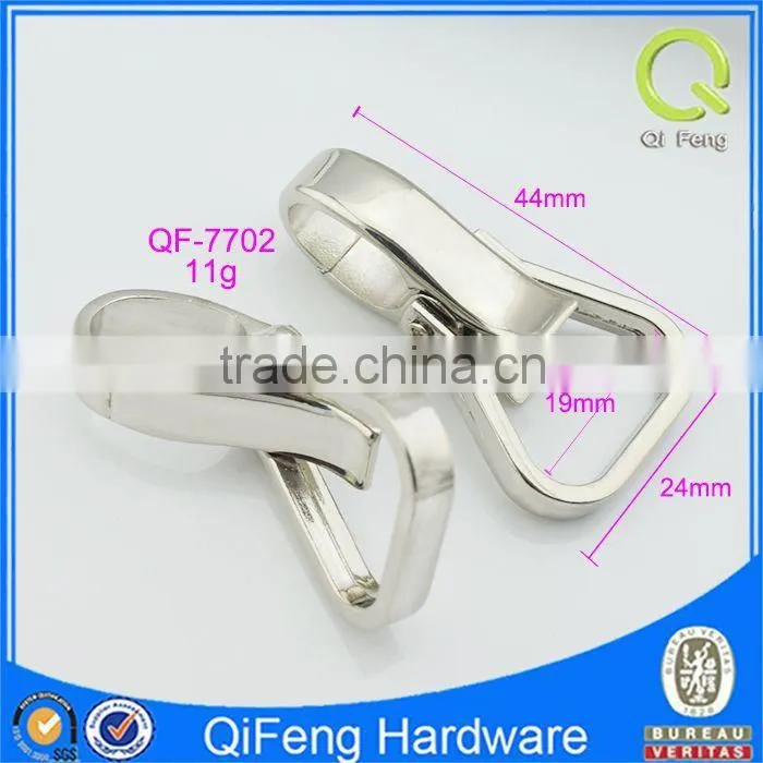 Q-7702 fashion hook international market bag metal fittings swivel hook