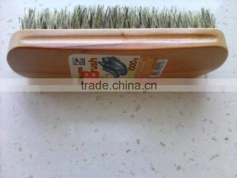 Maple wood shoe brushes