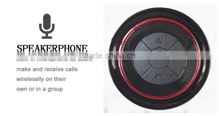 F012 multi black color waterproof wireless mini speaker bluetooth hansfree talk