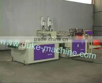 High Speed Plastic T-shirt Bag Making Machine DFHQ-450X2
