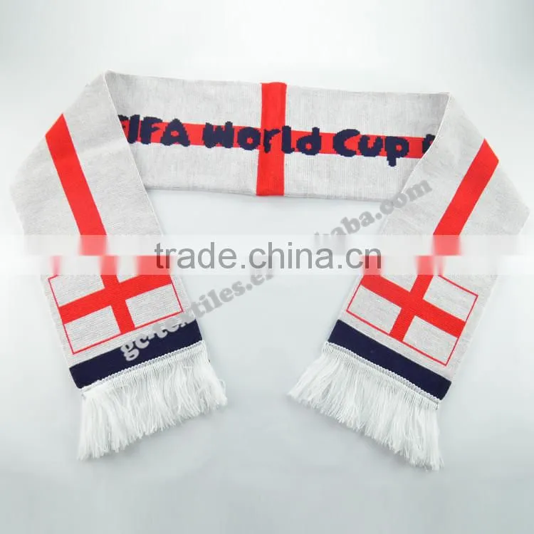 wholesale china manufacture supplier fans football world cup scarf