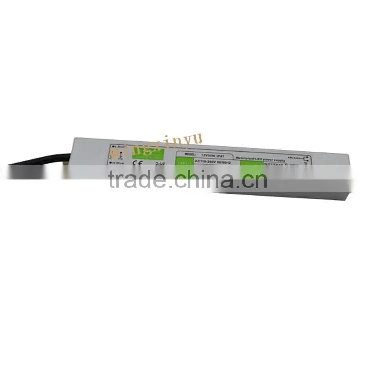 outdoor IP67 dc12V 30w waterproof LED switching power supply,12v 30w LED driver