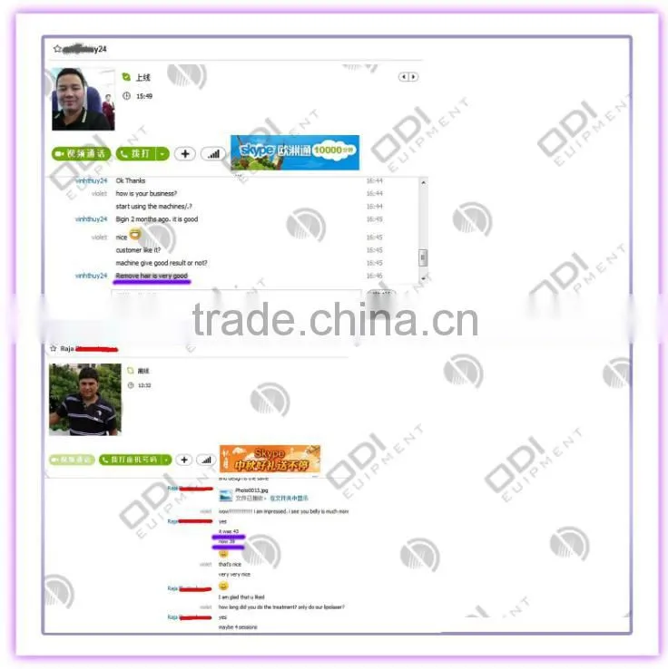 CE 808nm Diode Laser anti-Hair grow Machine (OD-GL800)