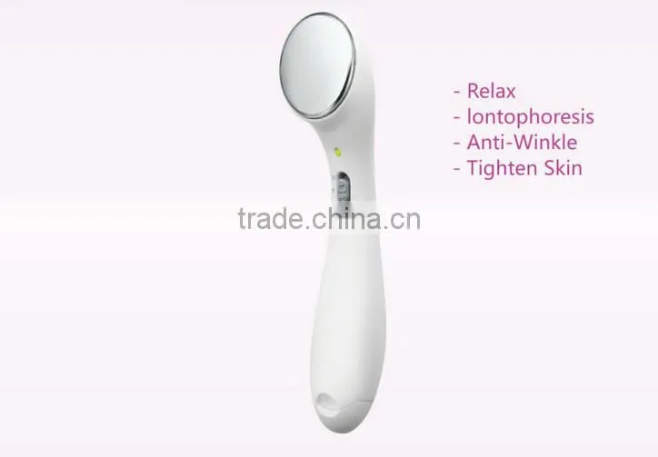Cheap ULTRASONIC ION FACE MASSAGER SERUM MASSAGER + nano hyaluronic acid 5ml
