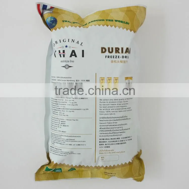 Original Thai Freeze Dried Durian - Thai Durian , Thai Fruit 210g