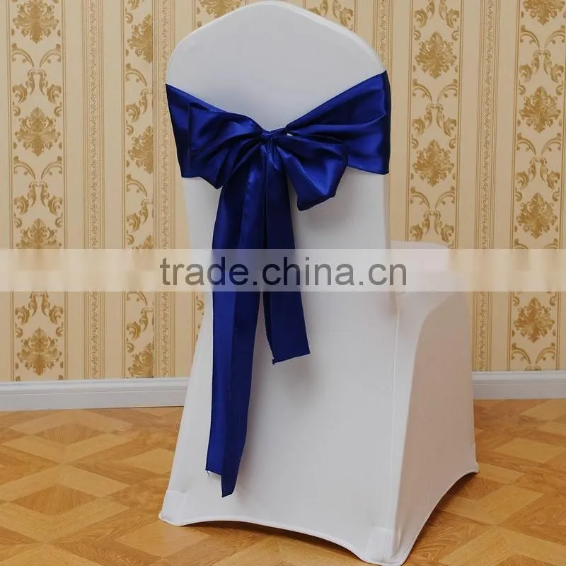 wholesale red color satin chair sashes for weddings