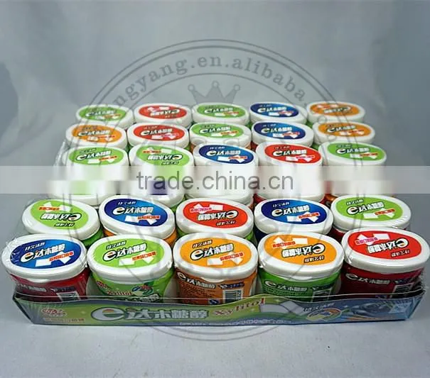 Bubble gum, E of Xylitol bubble gum