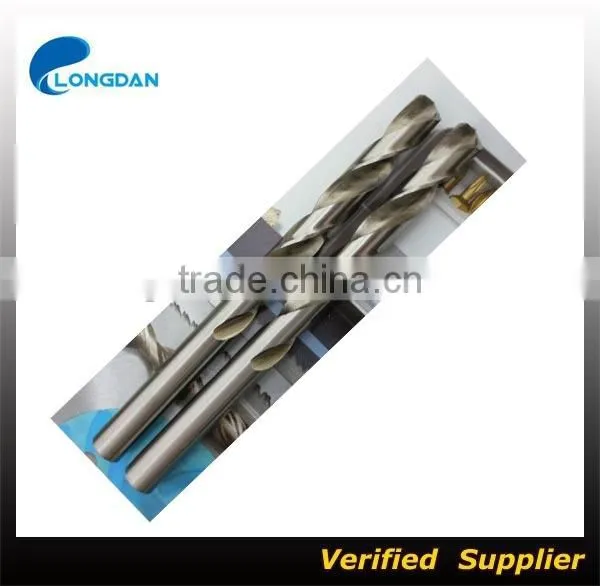 2015 DIN338 hss straight shank twist drill bit for metal drilling made in China