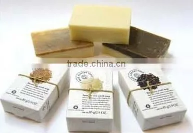 Christmas and New Year's Gift: Rice Scrub Soap Set in Basket