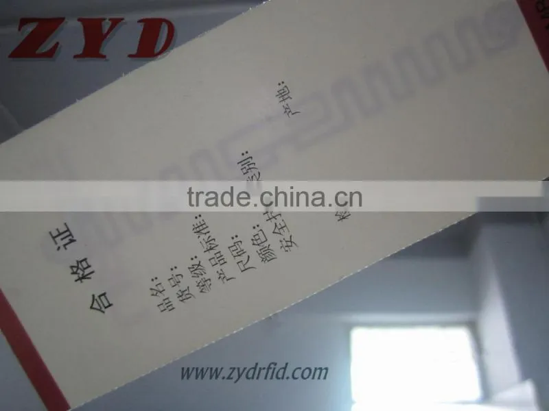 Anti-Counterfeit RFID clothing labels and hang tags custom tags labels for t-shirts