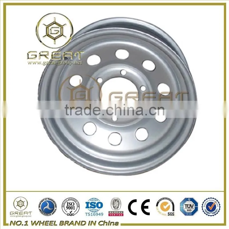 trailer steel wheel rim trailer cover
