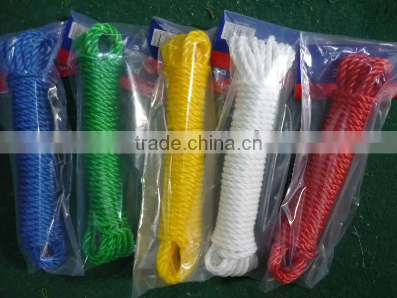 3 strand pp rope / pe rope