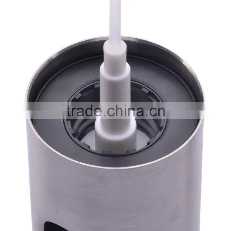 Stainless steel Baking Olive Oil Bottle/Pot/Mister, Cooking Sprayer & Dispenser, Silver