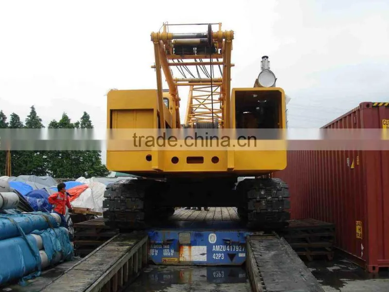 Cheap sale 500Ton crawler crane QUY500W in good working