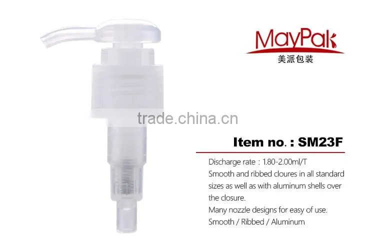 Maypak supplier 28/410 plastic lotion pump ,hair pump for shampoo bottle