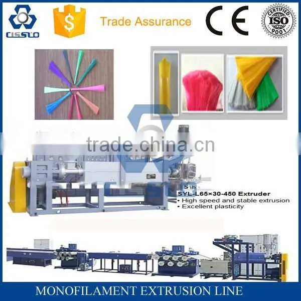 CE STANDARD RECYCLED PP PET MONOFILAMENT YARN EXTRUSION LINE