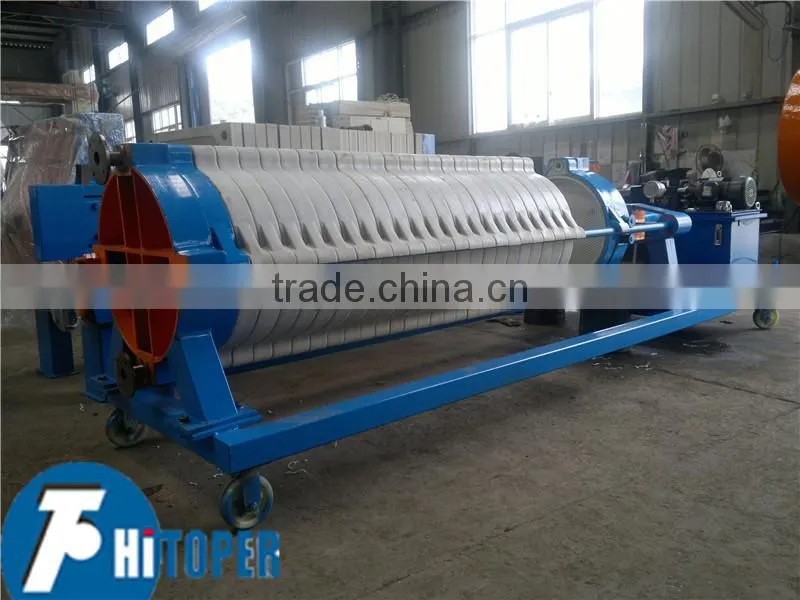 Advanced filtration technologies round plate cotton cake filter press