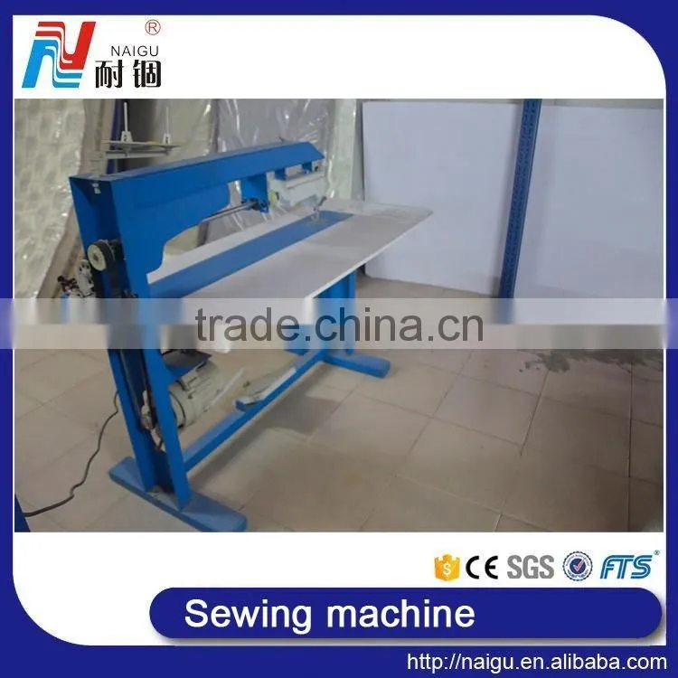 China NaiGu sigle needle long arm sewing machine industrial for elastic attachment