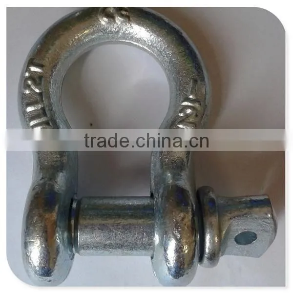 rigging hardware 1-1/8 9.5T US type G209 shackle