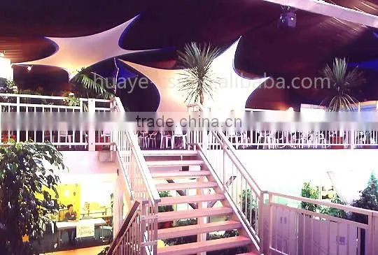 Attractive space solution - fantastic Huaye Double decker aluminium frame tent