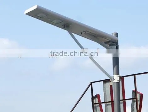 2016 new hot most competitive high quality all in one solar street light 25w easy installed with factory price