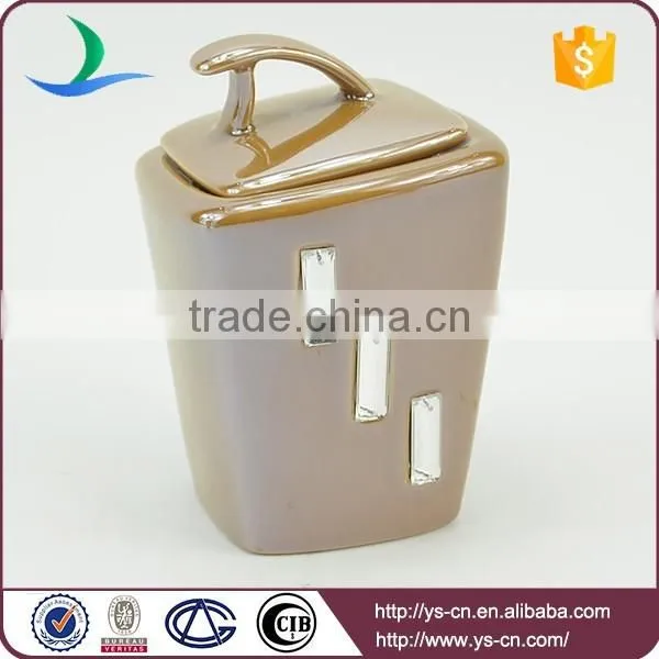 Wholesale ceramic square tea cup sets