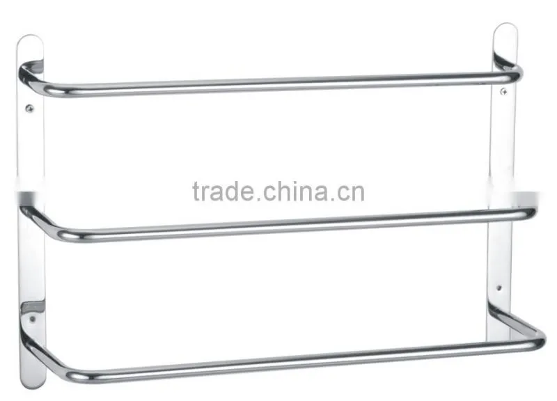 Whoelsale Bathroom Stainless Steel 304 Wall Mounted Towel Shelf, Towel Rack
