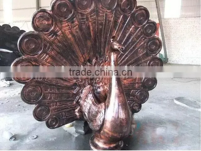 Cast antique brass sculpture,bronze mermaid statue