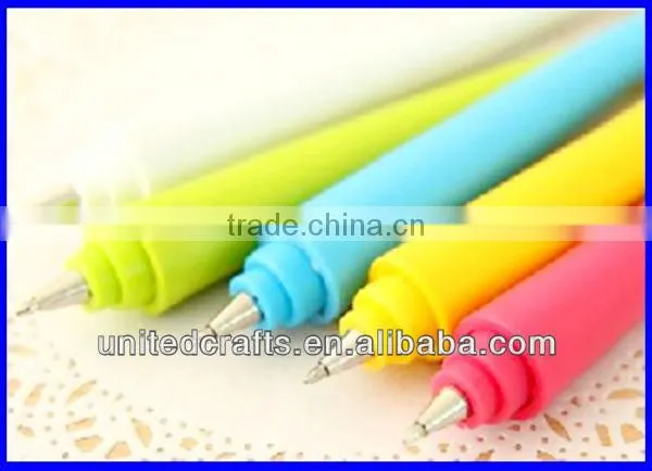 flexible pending animals head shape ball pen