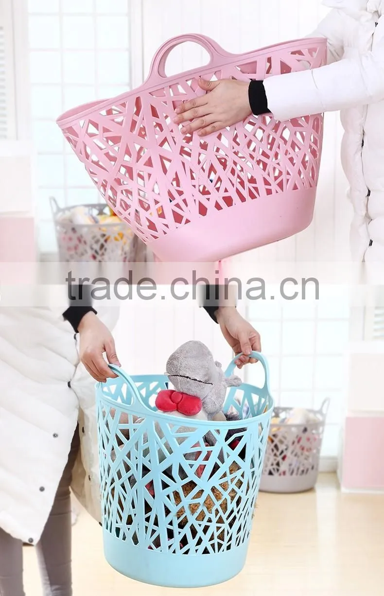 emc laundry basket plastic, emc Plastic Laundry Baksets with handle