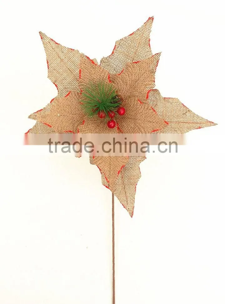 hot items 2016 burlap flower