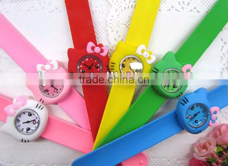 2013 hot sale silicone children slap watch